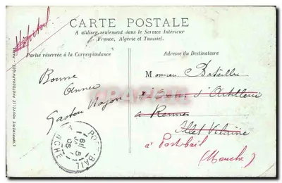 Paris — A Igreja Russa — LL, n° 333 — Verso