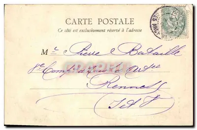 PARIS — Statue de Balzac — B.F. PARIS 244 — Verso