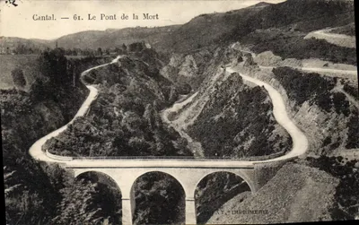 Cantal — 61. O Ponte da Morte — AT. IMPRIMERIE