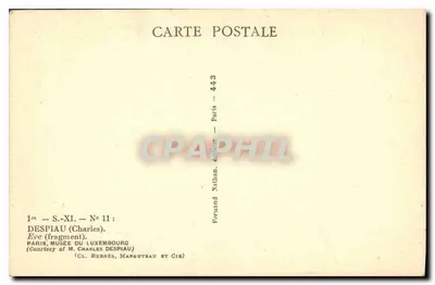 Estátua fragmentária — Éve (fragmento) — Charles Despiau, Paris — Verso