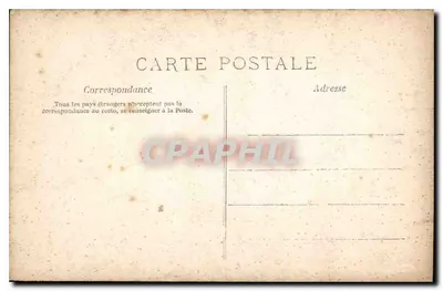 Estudo de mulher — Museu do Luxembourg — H.C.W. Paris — Verso