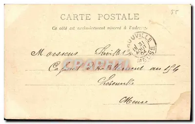 Ruiny Zamku Pierre Percée — seria 41 — wydawca Méridien — Rewers