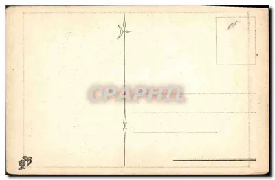 A Virgem e o Menino — reprodução de uma obra de M. Guancialine d'Cro — editor não identificado — Verso