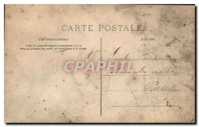 Criança com sombrero fumando um cigarro — Sazenac Photo, A.M. Paris — Verso