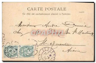 Cảnh quan làng Flasque trong dãy núi Pyrénées — Nhà xuất bản C. & P. H. H. số 29 — Mặt sau