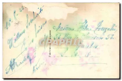 Bouquets de violettes — Bonne Fête — M. 362, éditeur M. 362 — Verso
