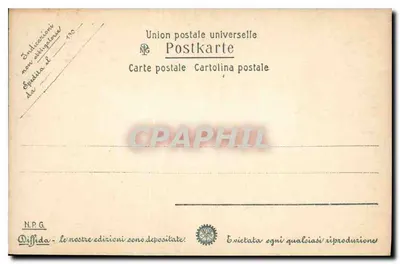 Statua w Muzeum Watykańskim — Sujet: naga statua zasłonięta — Wydawca: N.P.G. nr 201 — Rewers