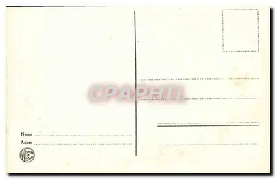 Mulher escrevendo — cena de gênero — editor Wechener & Søn — Verso