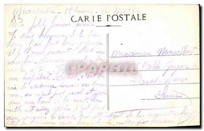 Marseille — La Rue de la République — Cinématograph — Achterkant