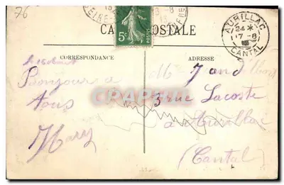 Le Tréport — A Praia com Maré Baixa — LL. — Verso