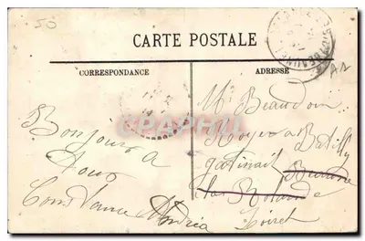 El Monte San Miguel — La Abadía, los Muros y la Torre del Norte — LL. — n° 158 — Reverso