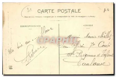 La Montagne Noire — Wielka Skocznia St-Ferréol, Główne Spadanie — Fototypia Labouche Frères, Toulouse, n°286 — Rewers