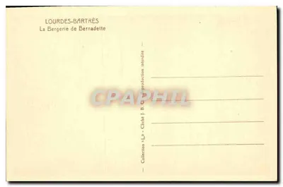 La Bergerie de Bernadette — Lourdes-Bartres — Cliché J. B. — Rewers
