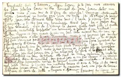 A Menina com o Vestido de Veludo — Paul LEROY — Paris — Verso