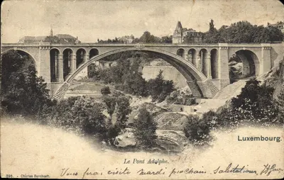 O Ponte Adolphe — Luxemburgo — Charles Barnhoft, n°296