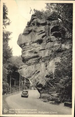 Pequena Suíça Luxemburguesa — Estrada de Berdorf-Vogelsmühle, Predigtstuhl (Cadeira) — T.M.C.