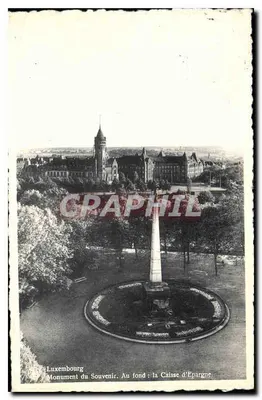 Luxemburgo - Monumento do Recuerdo e Caixa de Poupança