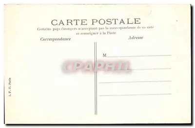 Gérardmer — zachód słońca nad jeziorem — wydawnictwo A. Largeron, seria Souvenirs Gérardmer — Rewers