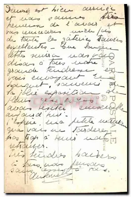 Begonia Truffaut — Wystawa kwiatów — Karta pocztowa — Rewers