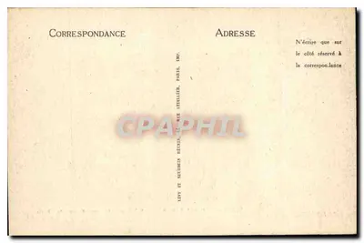 Lourdes — Krzyżowa Góra — Piąta Stacja — Simon z Cyreny pomaga Jezusowi nosić krzyż — Model należący do Statuy Religijnej, 64, rue Bonaparte, Paris — Rewers