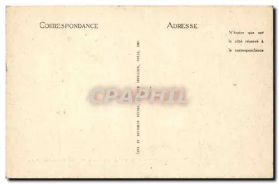 Lourdes — Le Calvaire — IIIe Station — Jésus tombe pour la première fois — Modèle appartenant à la Statue Religieuse, 64, rue Bonaparte, Paris — Rewers