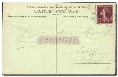 Lourdes (Hautes-Pyrénées) — A Basílica durante a Bênção — Marcel Delboy, Bordeaux, n°62 — Verso
