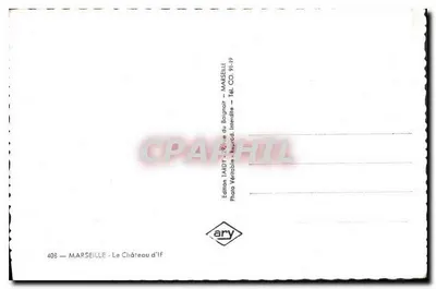 Zamek If — Marsylija — Wydawnictwo JANDY — Rewers