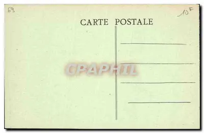 Les Halles (Rhône) — Zamek w lesie — Fot. Combier - Macon — Rewers