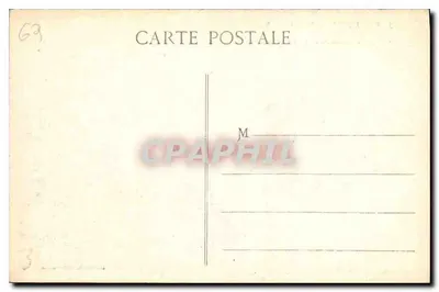 LYON - Ratusz — Zbudowany w 1616 przez Simona Maupina i częściowo przebudowany w 1702 przez Mansarta — S. FARGES, WYDAWCY — Rewers