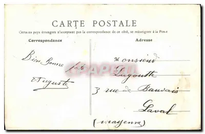 Capela Santa Ana - O Sepulcro — Clermont-en-Argonne (Meuse) — Editor E. J. Gérin — Verso