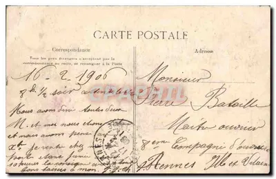 Uitzicht op Larino — rozenornament — E.L.D. uitgever — Achterkant