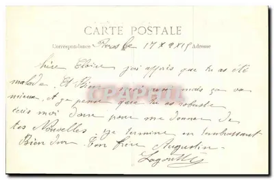 Paryż – Mały Pałac na Champs-Élysées — wydawca anonimowy, nr 4089 — Rewers