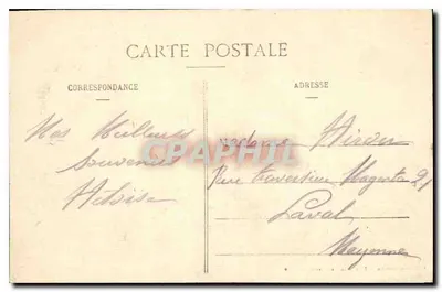 Mont-Saint-Michel — Costa Norte — G.F. — Colección Guérin, St-Malo — Reverso