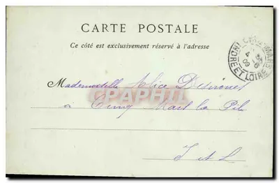 Castelo de Chenonceaux — O Ponte Levis — M. Gicellan Fot. — Verso