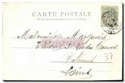 Klostry Palette — Tours — wydawca TANNE 1901 — Rewers