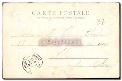 Klasztory Palette — Tours — Paris, wydawca Paris 690 — Rewers