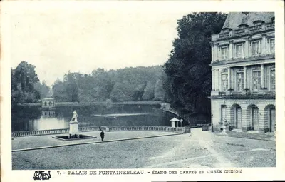 Pałac w Fontainebleau — Jezioro Karpi i Muzeum Chińskie — n°7