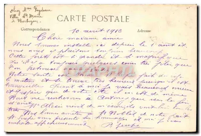 Las Fontainebleau — Mała Szwajcaria — wydawca B.D. n° 697 — Rewers