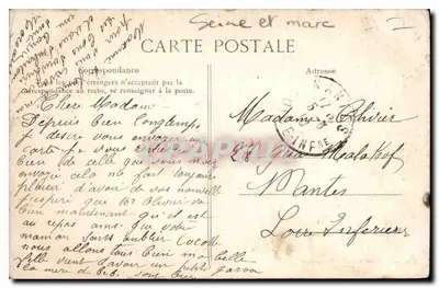 Las Fontainebleau — Sfinks Druidów — Zbiór Galerii Melunskich — Rewers