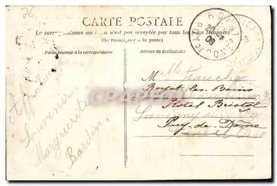 Sainte-Adresse — Katedra Najświętszej Maryi Panny z Morzem — Wydawca AD — Rewers
