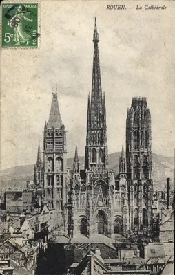 Rouen — La Cathédrale — Éditeur non visible, n° de série non lisible