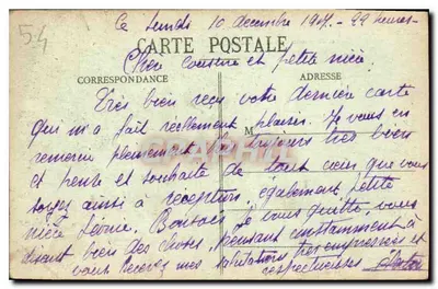 NANCY — Upadek założony w 1765 roku na terenie wykopów i umocnień Starego Miasta — Imprimeries Réunies de Nancy, nr 222 — Rewers