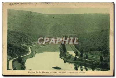 Vale do Meuse — Montthermé — Desfile em direção a Deville — Edição G. Olivier, Mézières