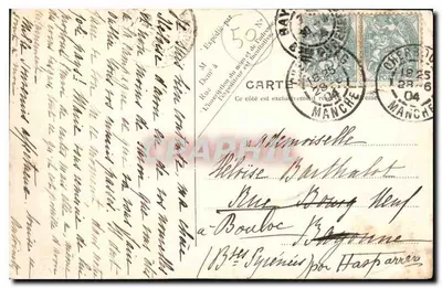 Cherbourg — Montanha do Roule e Jardim Público — V.P. Paris No. 8 — Verso
