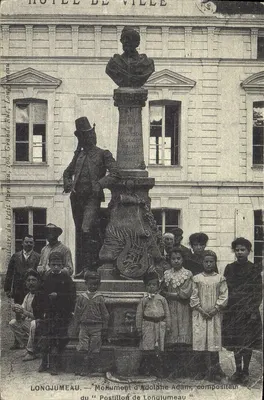 Longjumeau — Monumento a Adolphe Adam, compositor — Editor: Édito-Service S.A. n° CEE D2 465 56 02