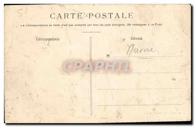 ÉPERNAY — Hotel Auban-Moët — La Champagne — J. Bracquemart, lib.-édit., Épernay — Rewers