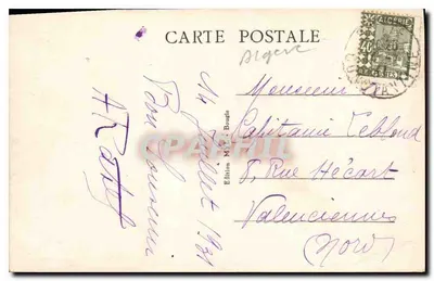 Góry Chabet El Akra — Strumień — Wydawnictwo M.Y. Bouitte, nr 28 — Rewers