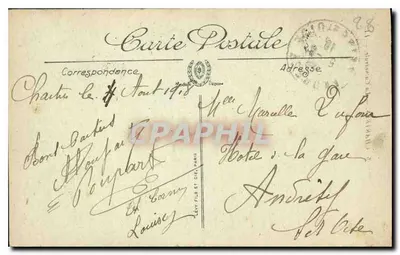 Chartres — Katedra — LL — Rewers