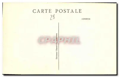 Statua Życia Kontemplacyjnego — Katedra w Chartres — Portal Północny, XIII wiek — E. Houvet — Rewers