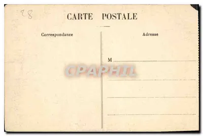 Catedral de CHARTRES - Portal Sul — Ch. Foucault, editor, Dreux — Verso